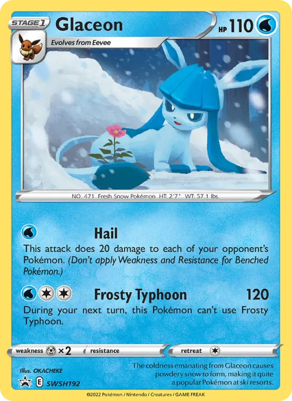 Glaceon, SWSH Black Star Promos SWSH192