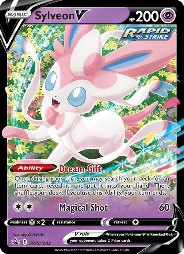 Sylveon V, SWSH Black Star Promos SWSH202
