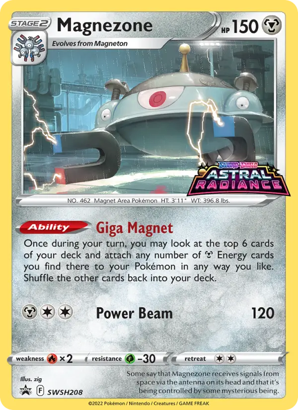 Magnezone, SWSH Black Star Promos SWSH208