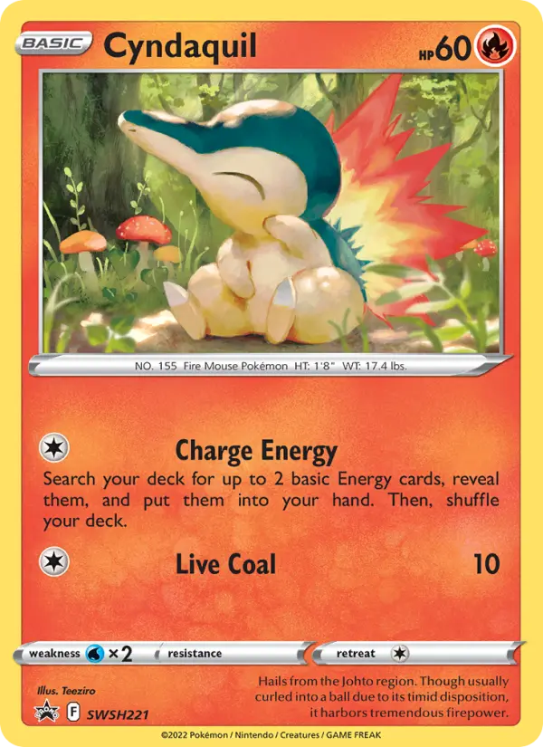 Cyndaquil, SWSH Black Star Promos SWSH221