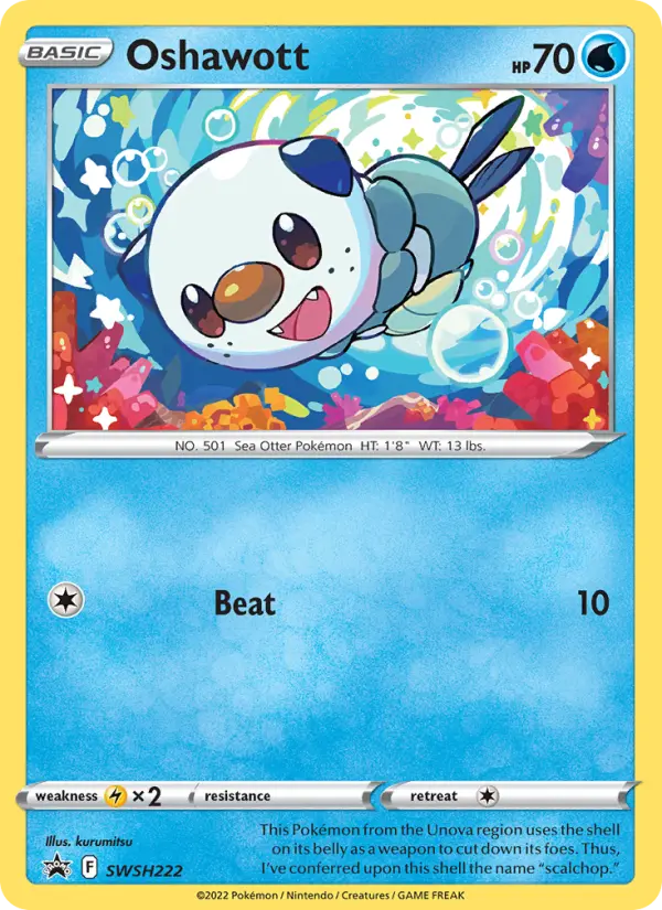 Oshawott, SWSH Black Star Promos SWSH222