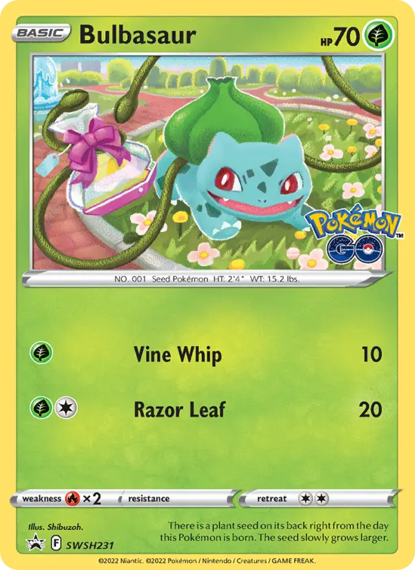 Bulbasaur, SWSH Black Star Promos SWSH231
