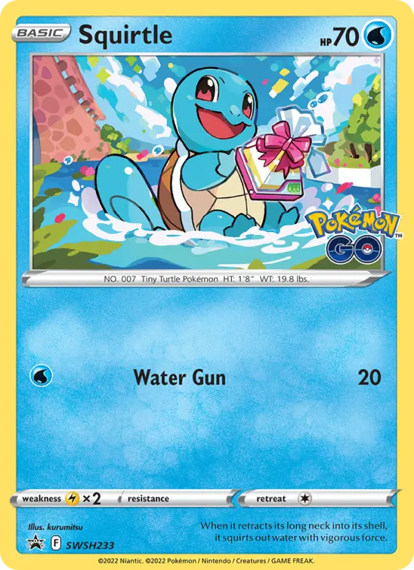 Squirtle, SWSH Black Star Promos SWSH233