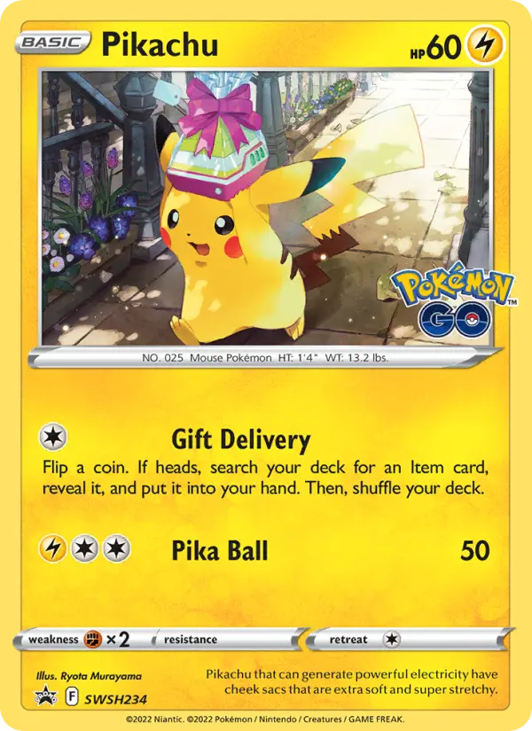 Pikachu, SWSH Black Star Promos SWSH234