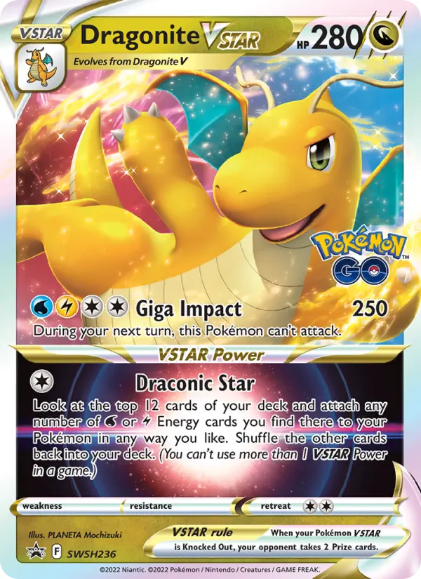 Dragonite VSTAR, SWSH Black Star Promos SWSH236
