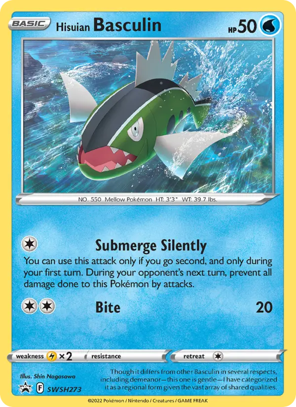 Hisuian Basculin, SWSH Black Star Promos SWSH273