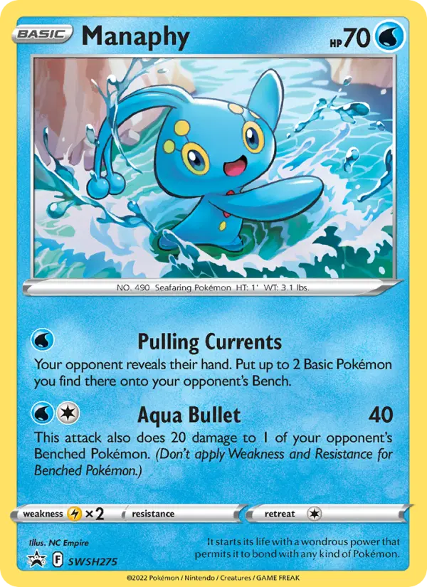 Manaphy, SWSH Black Star Promos SWSH275