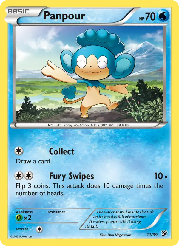 Panpour, Kalos Starter Set 11