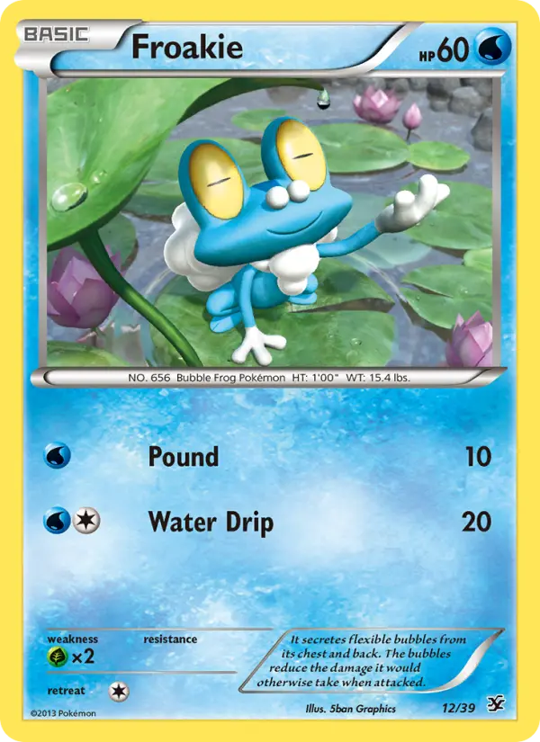 Froakie, Kalos Starter Set 12