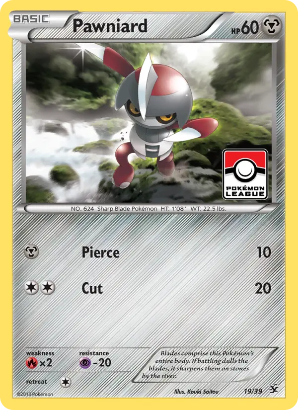 Pawniard, Kalos Starter Set 19