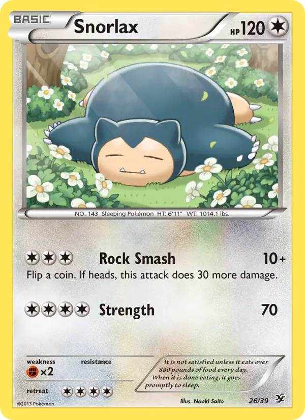 Snorlax, Kalos Starter Set 26