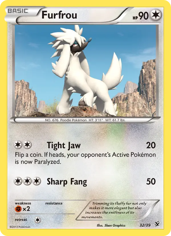 Furfrou, Kalos Starter Set 32
