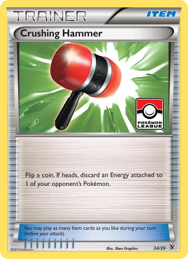 Crushing Hammer, Kalos Starter Set 34