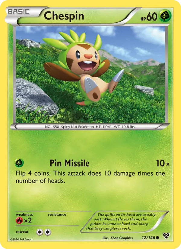 Chespin, XY 12