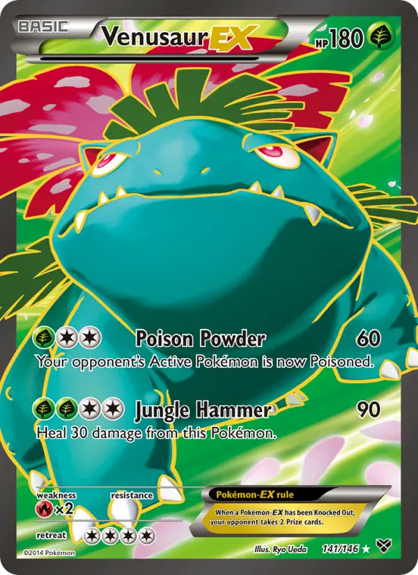 Venusaur EX, XY 141