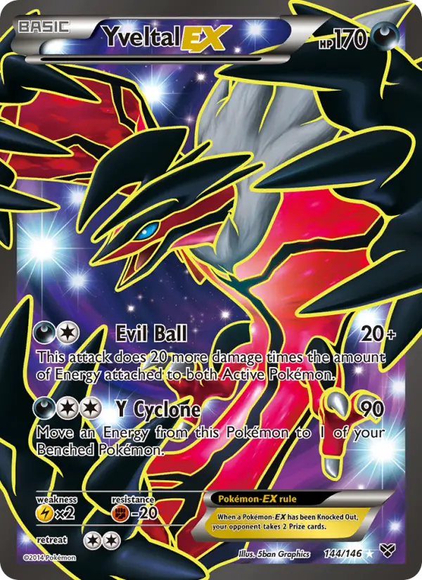 Yveltal EX, XY 144
