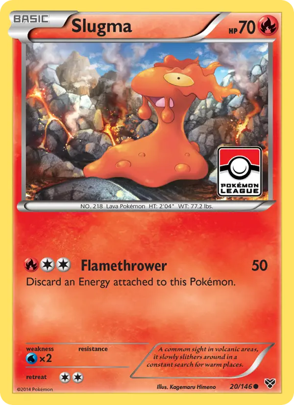 Slugma, XY 20
