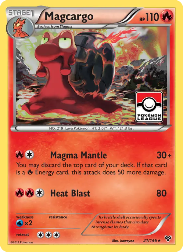 Magcargo, XY 21
