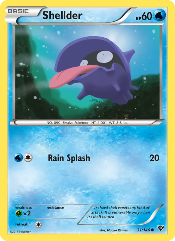 Shellder, XY 31