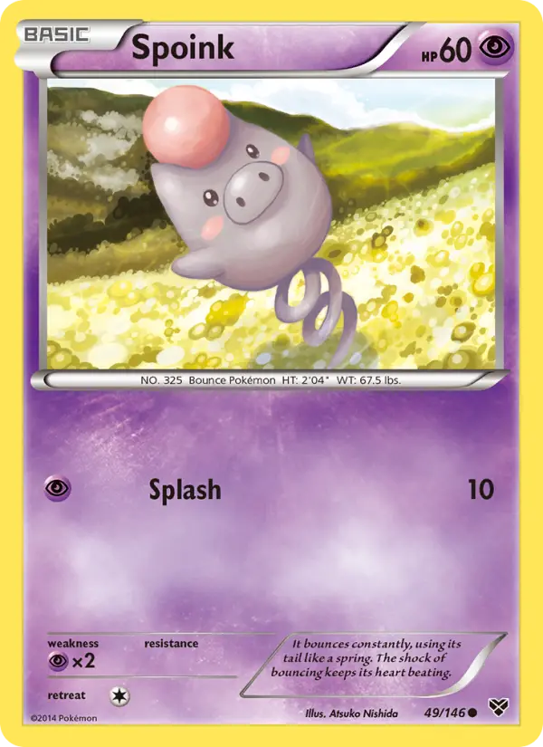 Spoink, XY 49