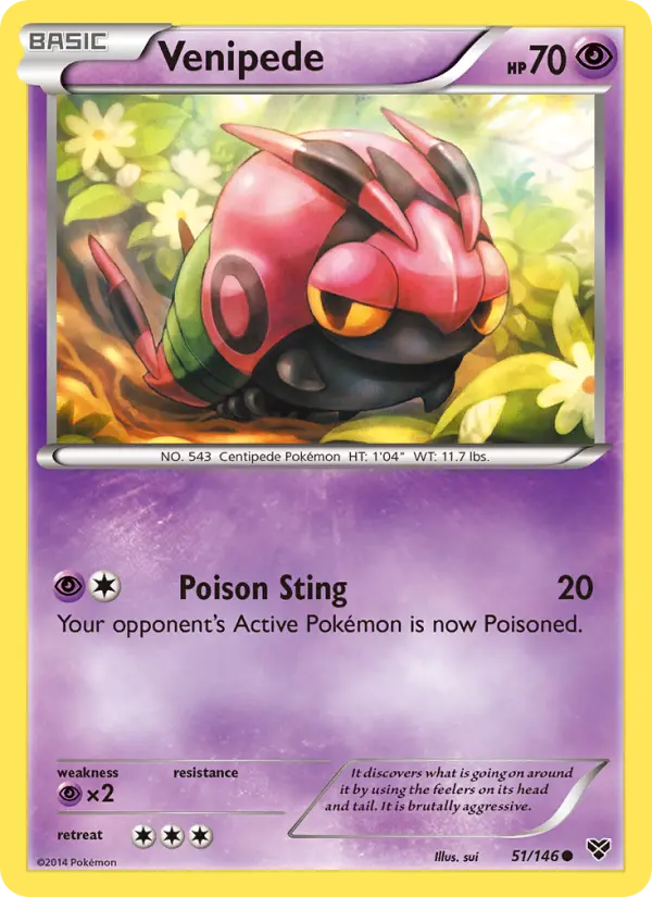 Venipede, XY 51