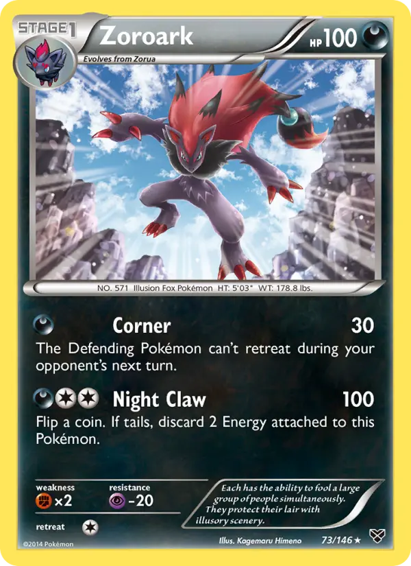 Zoroark, XY 73