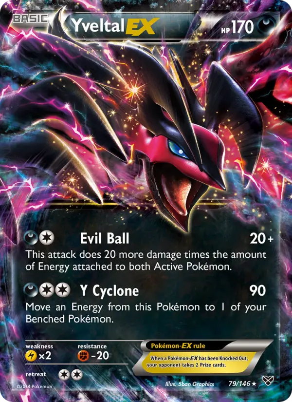 Yveltal EX, XY 79