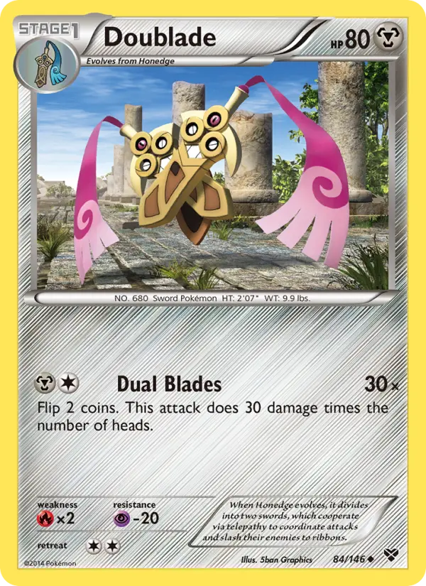 Doublade, XY 84