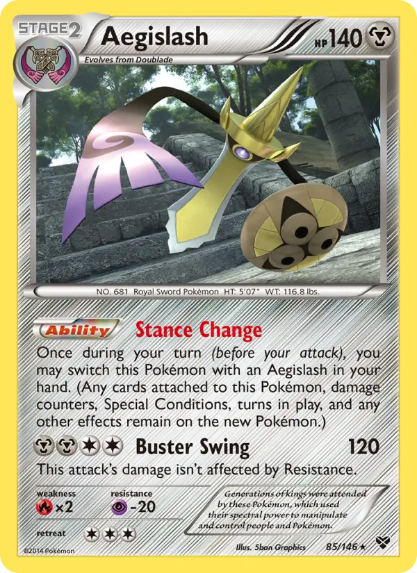 Aegislash, XY 85