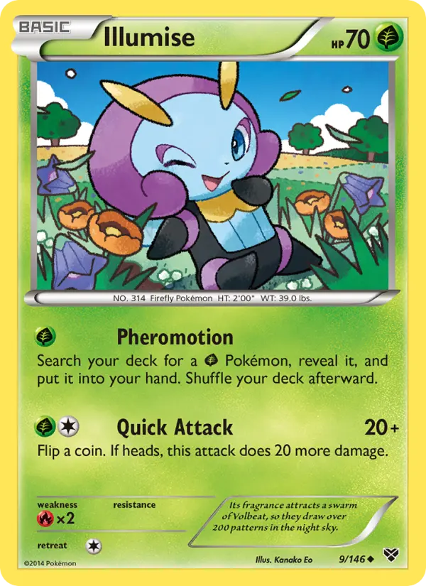 Illumise, XY 9