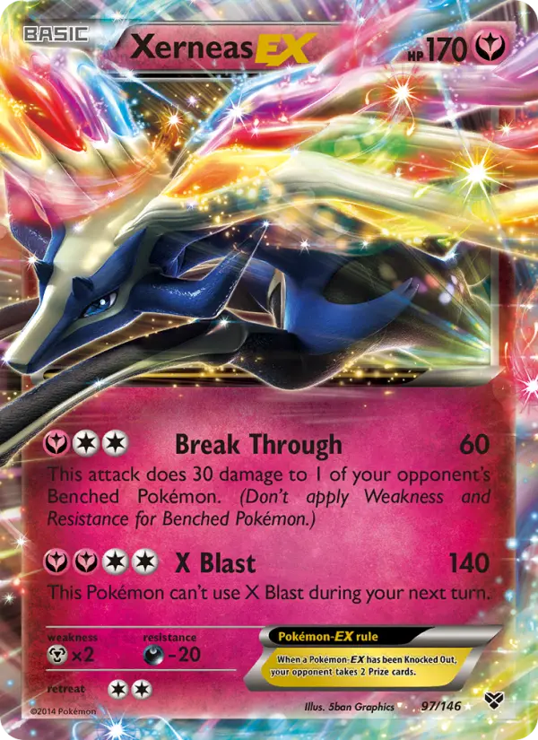 Xerneas EX, XY 97