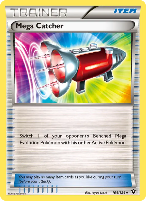 Mega Catcher, Fates Collide 104