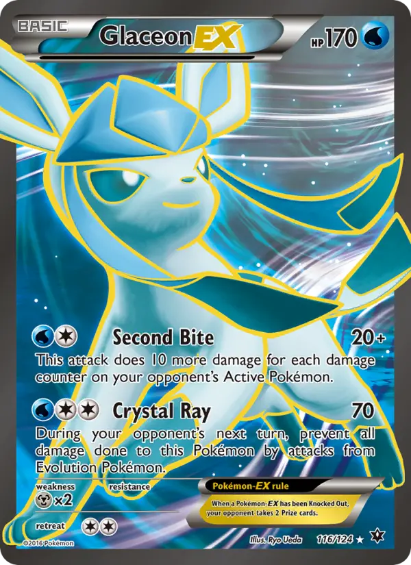 Glaceon EX, Fates Collide 116