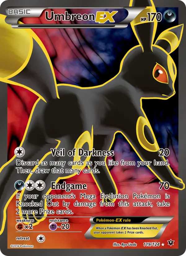 Umbreon EX, Fates Collide 119