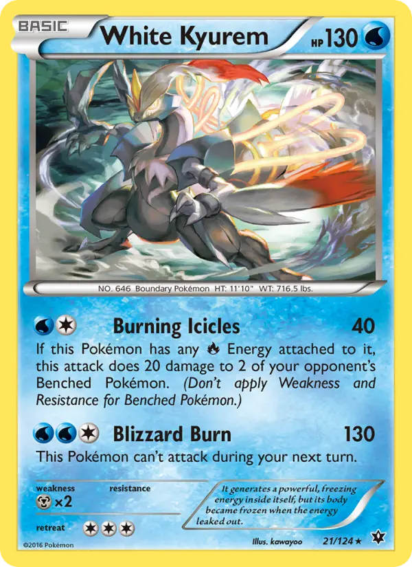 White Kyurem, Fates Collide 21