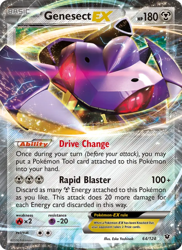 Genesect EX, Fates Collide 64