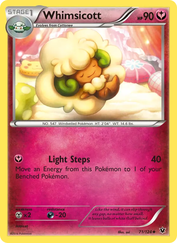 Whimsicott, Fates Collide 71