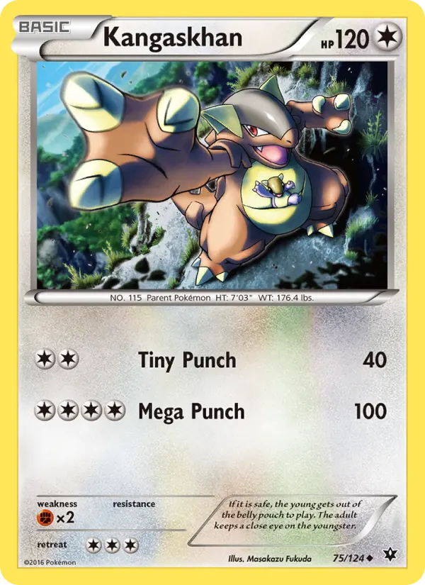 Kangaskhan, Fates Collide 75