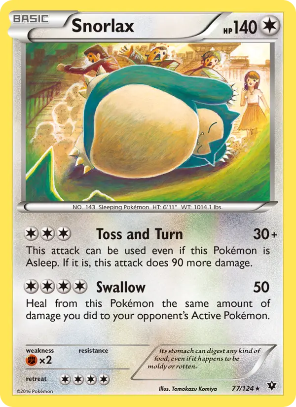 Snorlax, Fates Collide 77