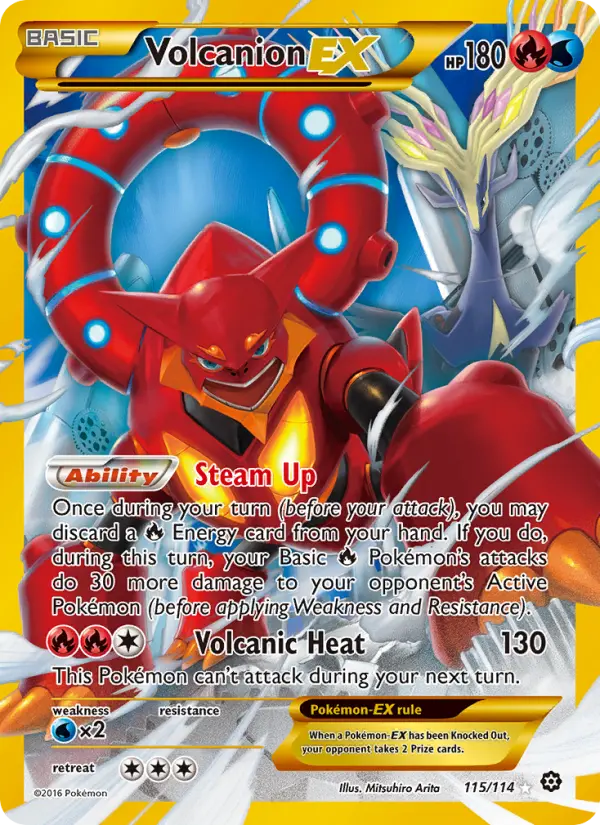 Volcanion EX, Steam Siege 115
