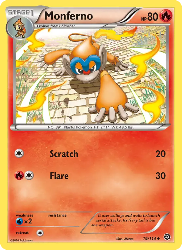 Monferno, Steam Siege 19