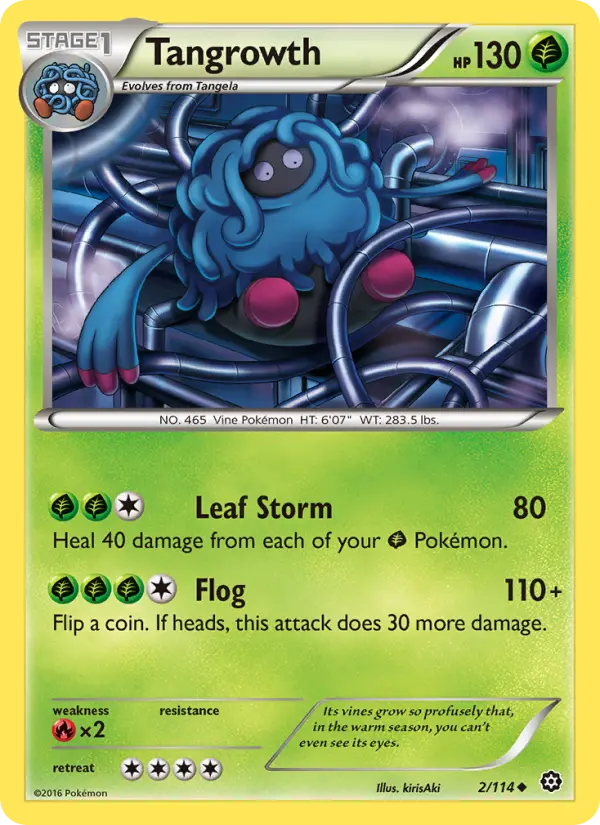 Tangrowth, Steam Siege 2