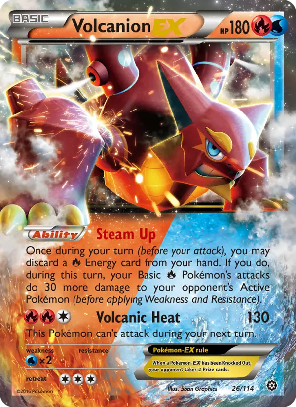 Volcanion EX, Steam Siege 26