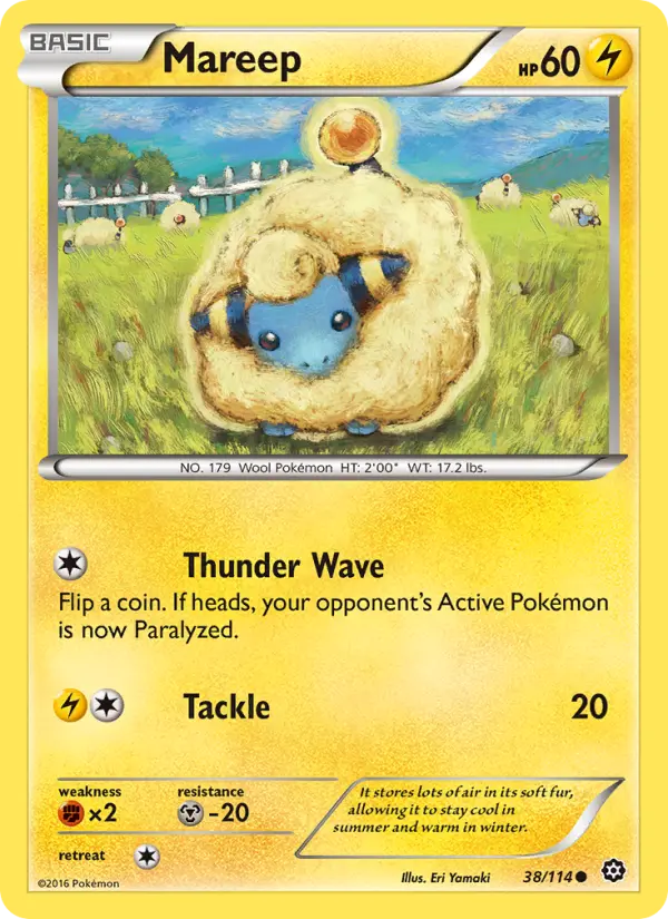 Mareep, Steam Siege 38
