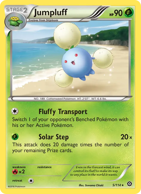 Jumpluff, Steam Siege 5