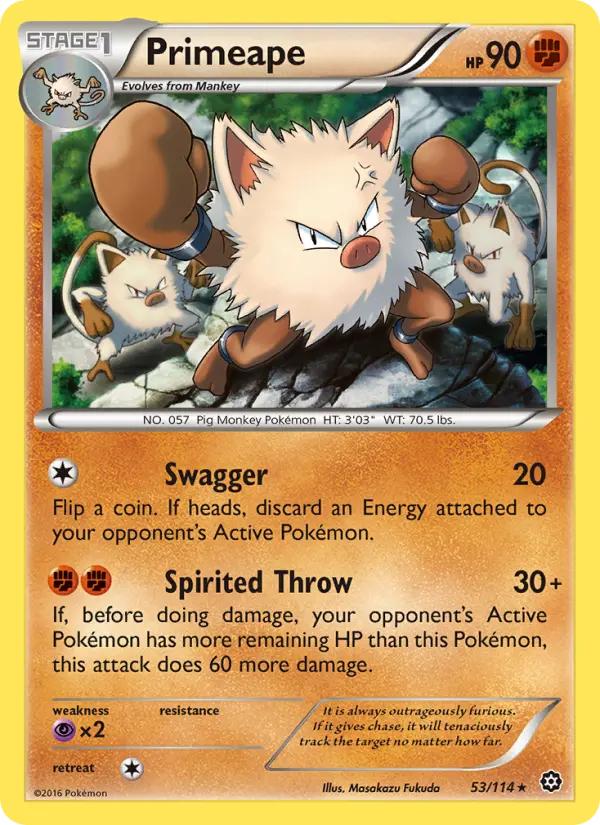 Primeape, Steam Siege 53