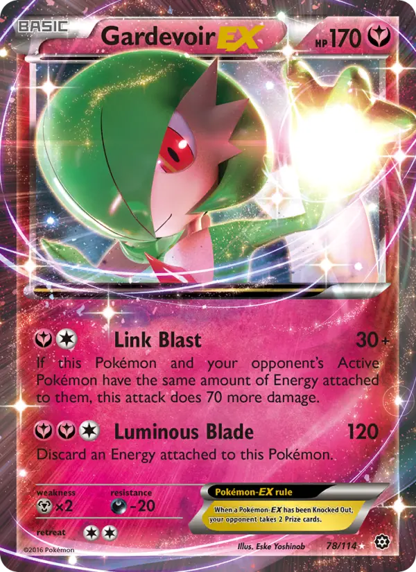 Gardevoir EX, Steam Siege 78