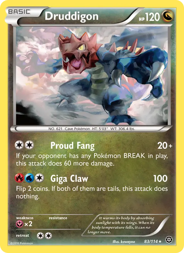 Druddigon, Steam Siege 83