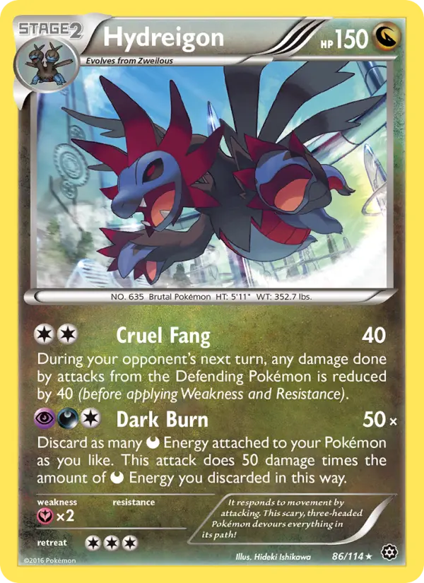Hydreigon, Steam Siege 86