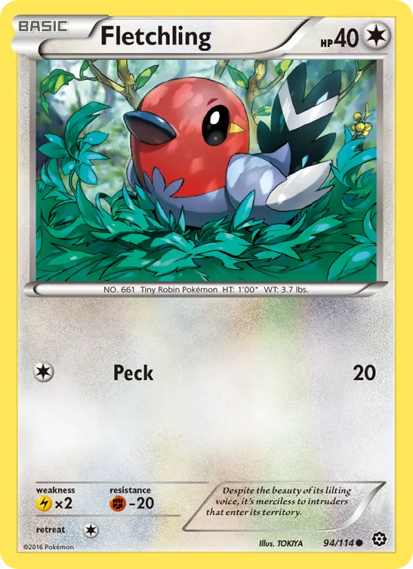 Fletchling, Steam Siege 94